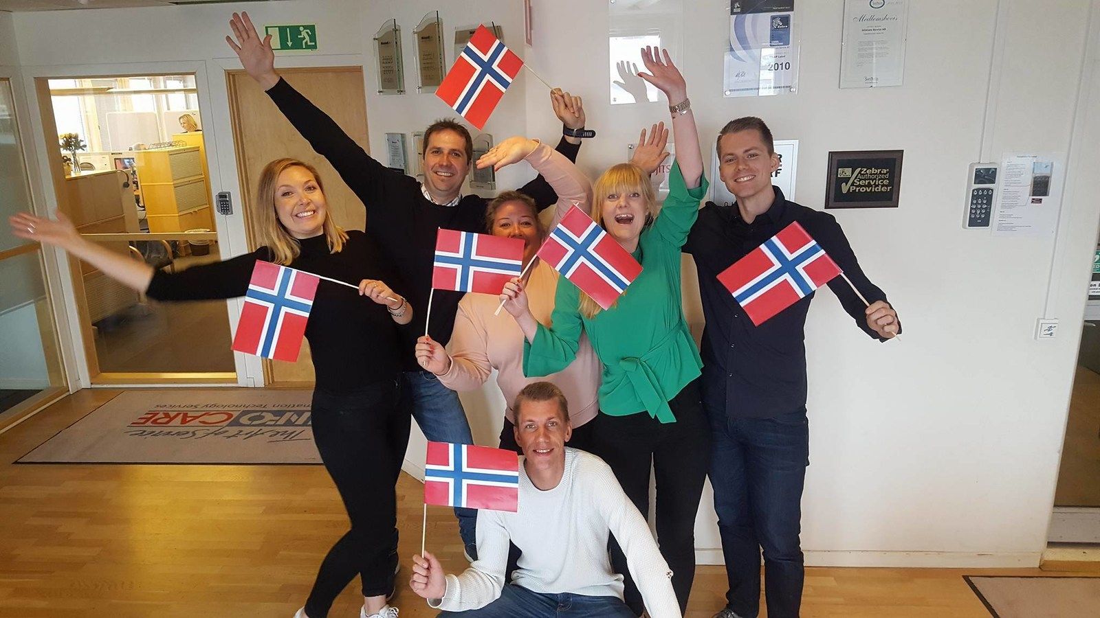 I Inselo har vi det gøy på jobb I Inselo har vi det gøy på jobb